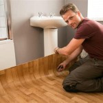 How To Vinyl Flooring Bathroom