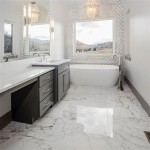 Large Format Bathroom Floor Tile