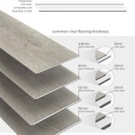 Luxury Vinyl Plank Flooring Thickness