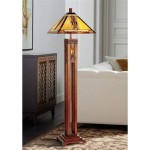 Mission Style Tiffany Floor Lamps